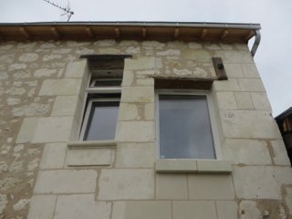 Rénovation d'une maison de bourg à Neuillé